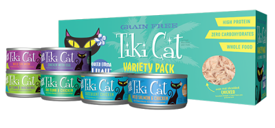 Tiki Cat Food - TIKI CAT LUAU VARIETY PACK 2.8OZ (Queen)
