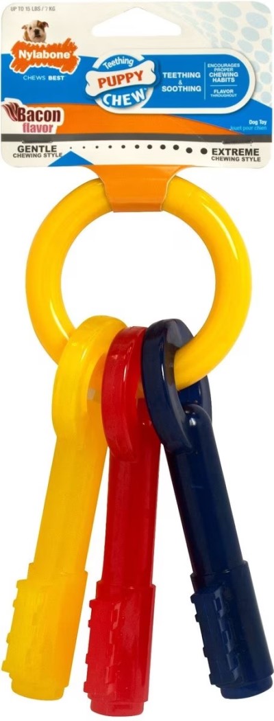 Nylabone Dog Toy - Puppy Teething Keys