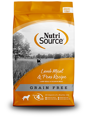 NutriSource Dog Food - Grain Free Lamb Meal & Peas