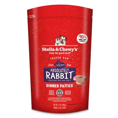 Stella & Chewy's Frozen Dog Food - Absolutely Rabbit