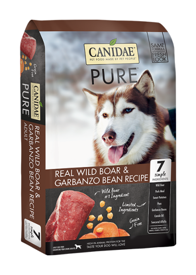 Canidae Dog Food - Grain Free Pure Real Wild Boar & Garbanzo Bean