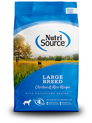 NutriSource Dog Food - Large Breed Chicken & Rice Recipe