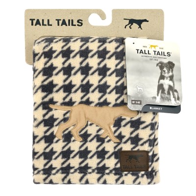 Tall Tails Dog Bed Blanket - Houndstooth