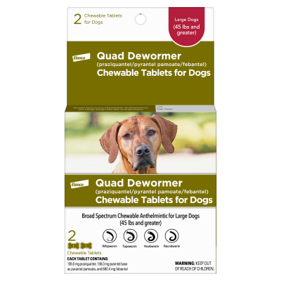 Elanco Quad Dewormer - Large Dog