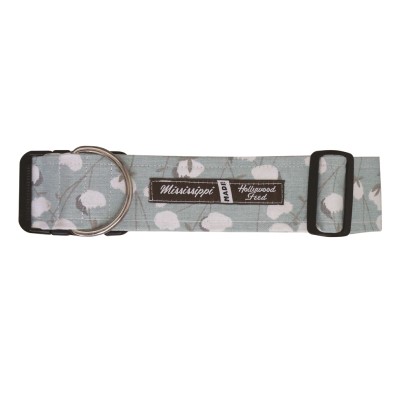 Hollywood Feed Mississippi Made Dog Collar - Cottonbelt - Clay