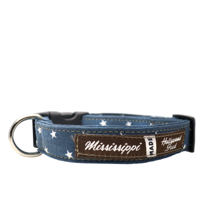 Mississippi Made Dog Collar - Mini Star