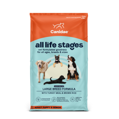 Canidae Dog Food - All Life Stages Large Breed Turkey Meal & Brown Rice
