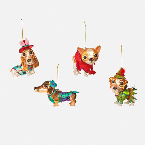 180 Degrees Ornament - Party Pup - Assorted