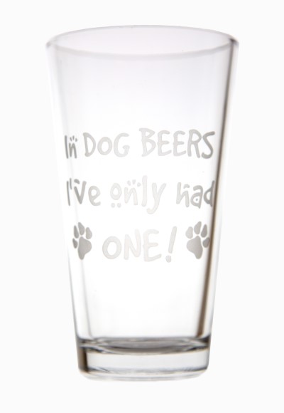 Hollywood Feed Pint Glass - In Dog Beers