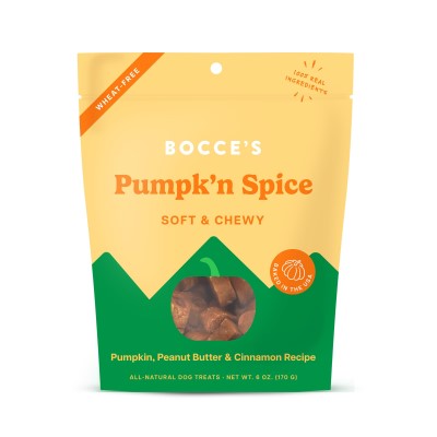 Bocce's Bakery - Dog Treat - Soft and Chewy Pumpkin Spice