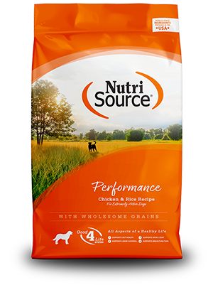 NutriSource Dog Food - Performance Chicken & Rice
