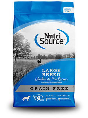 NutriSource Dog Food - Large Breed Grain-Free Chicken & Pea
