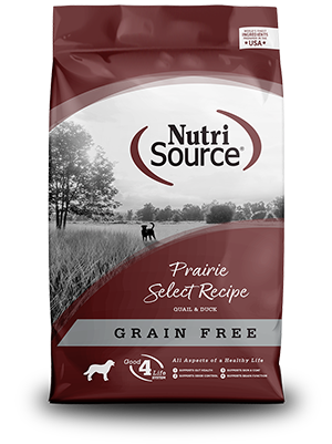 NutriSource Dog Food - Grain Free Prairie Select with Quail