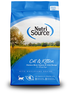NutriSource Cat Food - Cat & Kitten Chicken Meal, Salmon, & Liver
