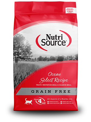 NutriSource Cat Food - Grain Free Ocean Select Entrée