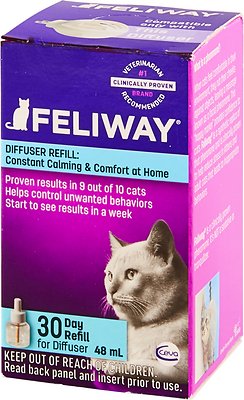 H&C Animal Health Feliway Cat Diffuser Refill, 48-ml
