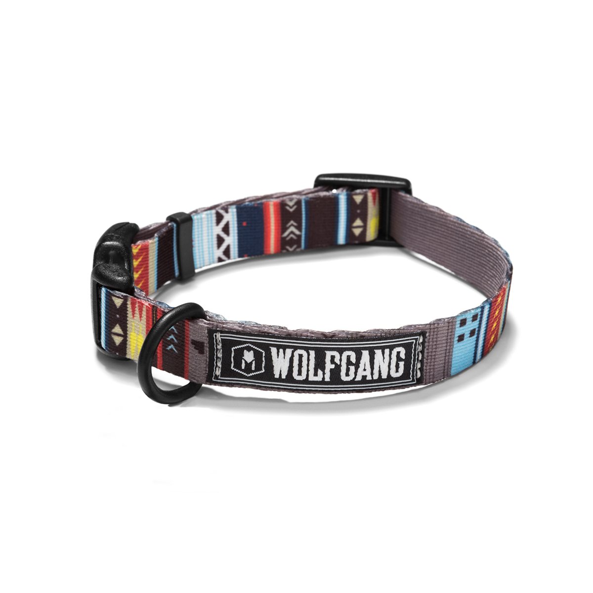 Wolfgang Dog Collar - Native Lines-5/8" Wide
