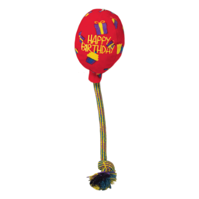 KONG Dog Toy - Red Birthday Balloon