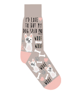 Yo Socks Crew Socks - My Dog Said No