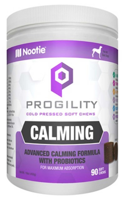 Progility Calming Dog Supplement - Bacon Flavor Soft Chews