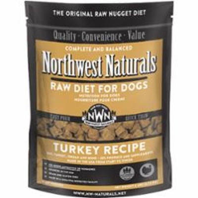 Northwest Naturals Frozen Dog Food - Turkey Nuggets
