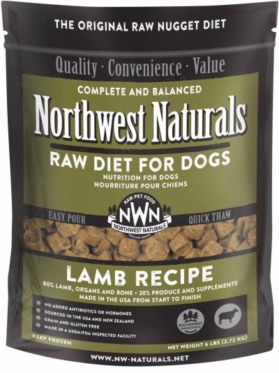 Northwest Naturals Frozen Dog Food - Lamb Nuggets