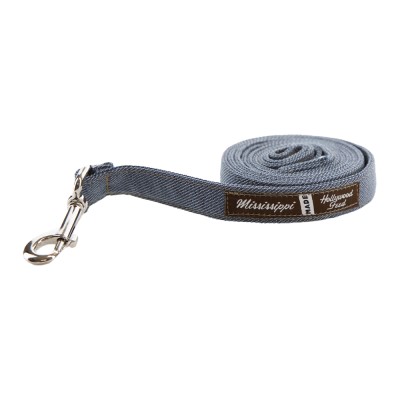 Hollywood Feed Mississippi Made Dog Leash - Solid Navy Blue