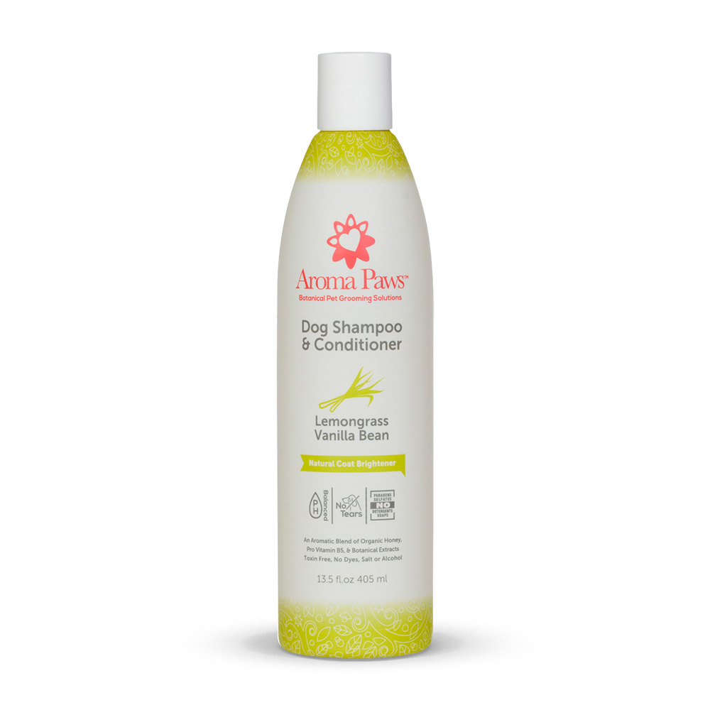 Aroma Paws Dog Shampoo & Conditioner - Lemongrass Vanilla Bean