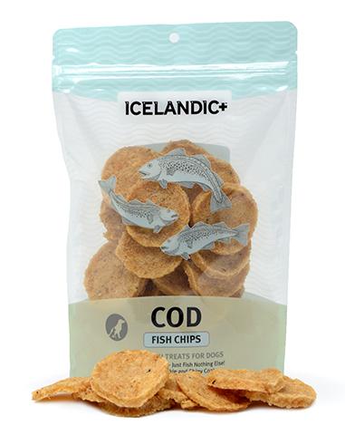 Icelandic+ Dog Treats - Cod Chips
