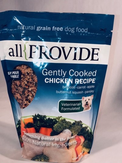 All Provide Frozen Dog Food - Gently Cooked Chicken