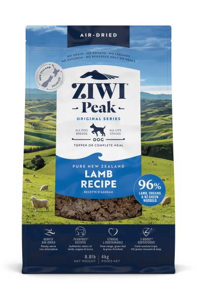 ZIWI Peak Dog Food - Air-Dried Lamb