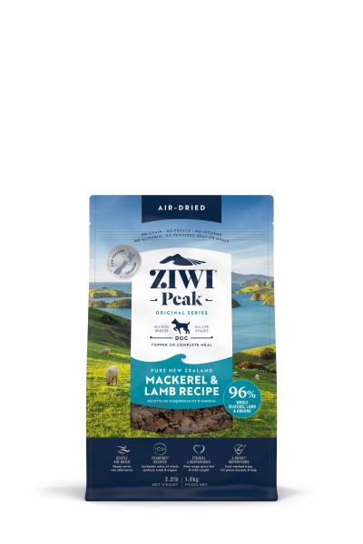 Ziwi Peak Dog Food - Air-Dried Mackerel & Lamb