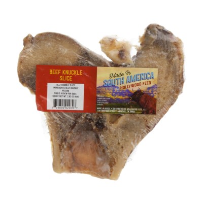 Hollywood Feed Made In South America Dog Chew - Knuckle Bone Slice