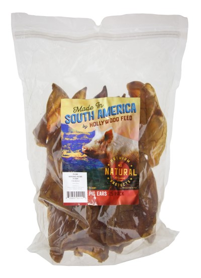 Hollywood Feed Made In South America Dog Chew - Pig Ear