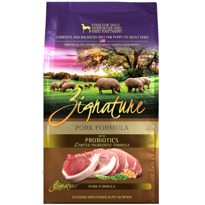 Zignature Dog Food - Grain-Free Pork