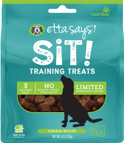 Etta Says Dog Treats - Sit Training Treats Cheese