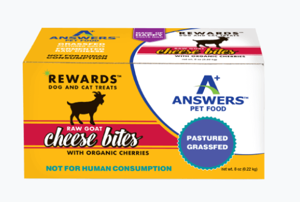 Answers Treat - Raw Goat Milk Cheese Cherry