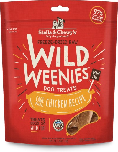 Stella & Chewy's Dog Treats - Wild Weenies Chicken