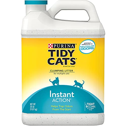 Tidy Cats Cat Litter - Clumping Instant Odor Control for Multi Cats