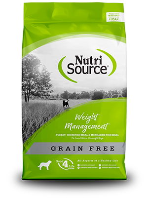 NutriSource Dog Food - Grain Free Weight Management Turkey