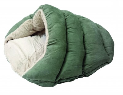 Spot Sleep Zone Pet Bed - Cuddle Cave - Sage Green