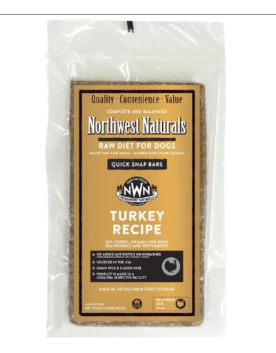 Northwest Naturals Turkey Dinner Bar Bulk 25