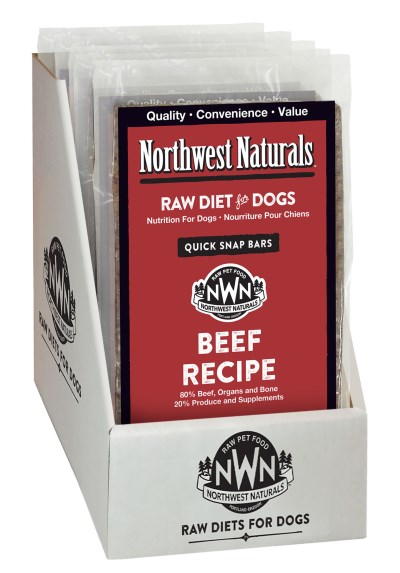 Northwest Naturals Raw Dog Food - Beef Dinner Bar