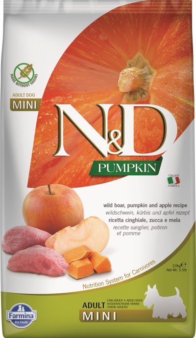 Farmina N&D Pumpkin Dry Dog Food - Boar & Apple Mini Adult