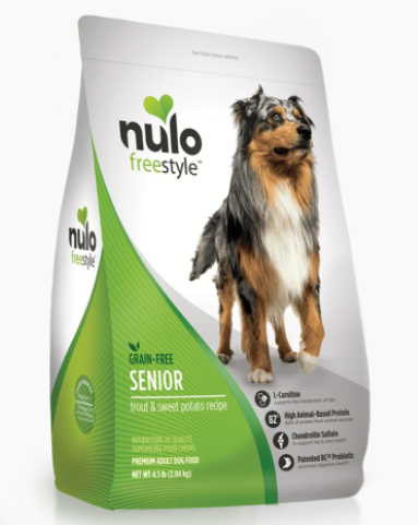 Nulo FreeStyle Dog Food - Grain-Free Senior Trout