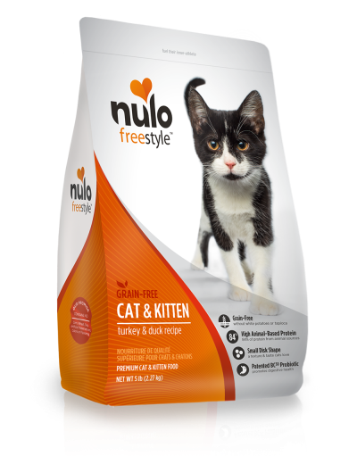 Nulo Freestyle Cat & Kitten Food - Grain Free Turkey & Duck