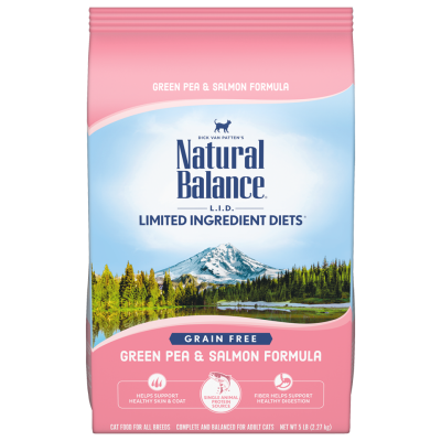 Natural Balance Cat Food - LID Grain Free Green Pea & Salmon