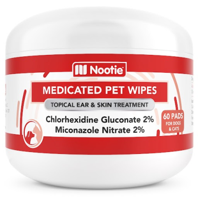 Nootie Antimicrobial Medicated Pads for Dogs, Cats, & Horses