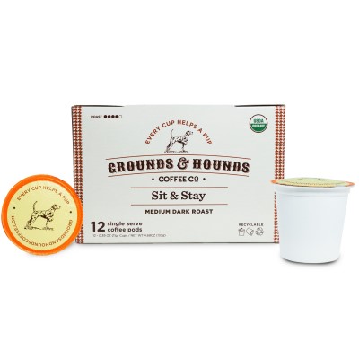 Grounds & Hounds K-Cups - Sit & Stay