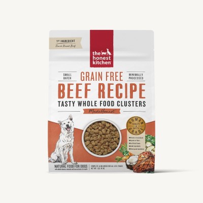 The Honest Kitchen Dog Food - Grain Free Beef Whole Food Clusters